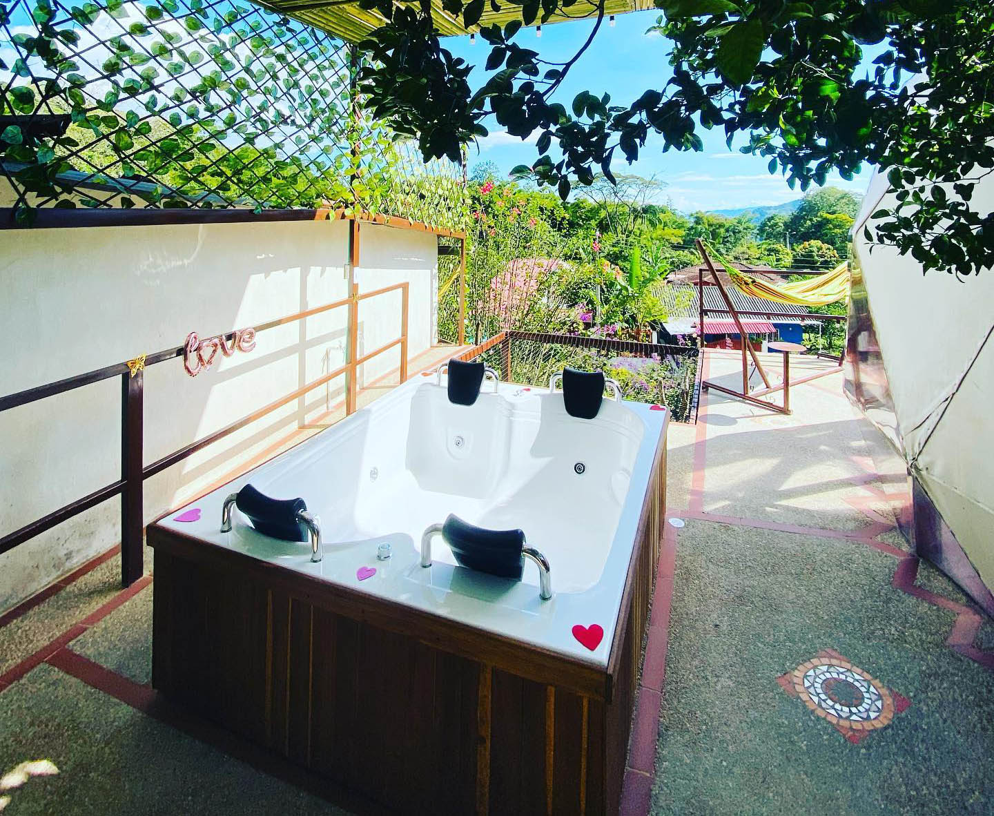 glamping privado en La Mesa